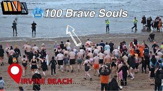 Freezing New Year at Irvine Beach | Polar Plunge 2025