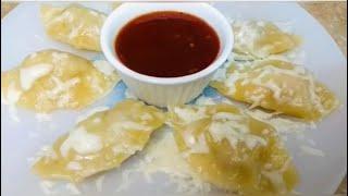 Chicken cheese momos / chicken dumplings- recipe by tasty creations