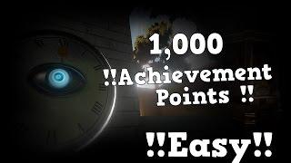 How To Get 1000 Achievement Points Easy (XboxOne)