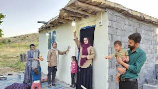 Parisa's house's electric motor turned on: the beginning of a life with smiles and light