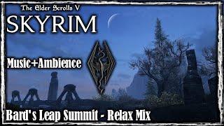 Bard's Leap Summit - Relaxing Ambient | Skyrim Ambient Mix | Music & Ambience World