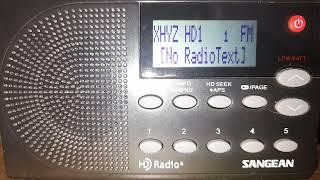 XHYZ-FM 107.7 MHz., HD1: La Poderosa, Aguascalientes, Aguascalientes. 4 de febrero del 2023.