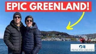 We VISIT QAQORTOQ GREENLAND for the first time on Island Princess - DAY 11 VLOG