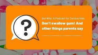 But Why Kids | Don’t swallow gum! And other things parents say | Full Podcast Episode