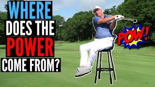 Where does the POWER in the GOLF SWING Come From???