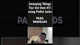 Pallet Jacks are annoying #tierlist #annoying #constructionlife