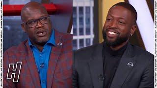 Shaq Trolls Dwyane Wade After His Question To Aaron Gordon - Inside the NBA | April 1, 2021