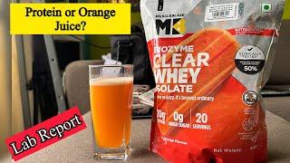 MB Biozyme Clear Whey Isolate | Honest Review of Best Tasting Protein @Muscleblaze