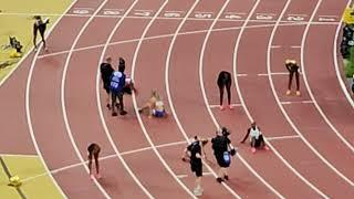 Marileidy Paulino of Dominican Republic won Gold in the Womens 400 Meter Finals