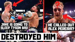 Jake Paul DESTROYS Mike Perry? Nasty KO! MMA Fighters PLEASE STOP! Full Fight Reaction