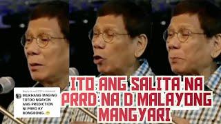 HISTORY REPEATS ITSELF:PREDICTION NI PRRD KAY BONGBONG MARCOS | #prrduterte #vpsara