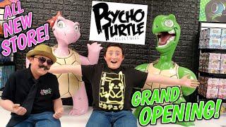 ALL NEW PSYCHO TURTLE COLLECTIBLES! GRAND OPENING! VIP CARD SHOP TOUR!