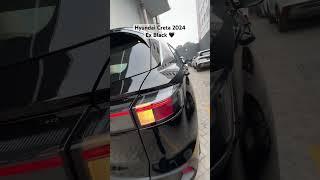 New Hyundai Creta EX 2024  Black Colour #youtube #cars #hyundai #creta #black