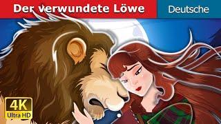 Der verwundete Löwe | The Wounded Lion in German | @GermanFairyTales