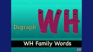 Digraph WH Sound | WH Family Words | Phonics #english #phonics