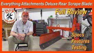 Everything Attachments Deluxe Rear Scrape Blade Review: Is it Worth the Cost? (#137)