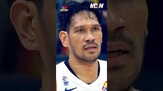 June Mar Fajardo BULLY BALL vs Nicolo Melli of Italy! #shorts