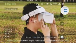 DJI Goggles' Introduction to the Main Screen and Basic Operations