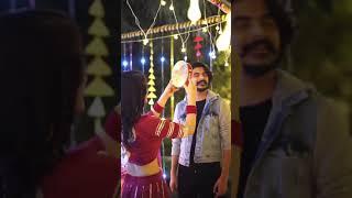 Karwa Chauth Special Video Gulzar And Mahi Gaur ️ #shorts #karwachauth #newlook #couple #gulmahi