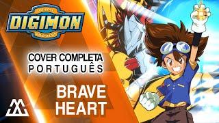 Digimon Adventure - Brave Heart em Português (PT-BR)