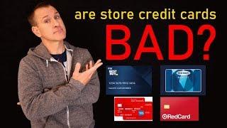 Are Store Credit Cards Bad?