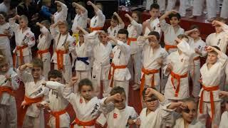 31 Finał WOŚP Kielce w Galerii Echo. Pokaz karate