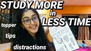 #20  How to STUDY MORE in LESS TIME 