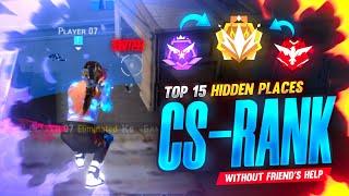 BEST HIDDEN PLACES IN CLASH SQUAD IN FREE FIRE | CS RANK PUSH TIPS AND TRICKS | Player 07