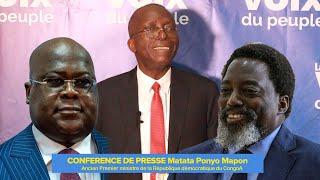 CHANGEMENT DE LA CONSTITUTION:MATATA S'OPPOSE&TACLE FATSHI,MANQUE DE LEADERSHIP, UN PAYS EN FAILLITE