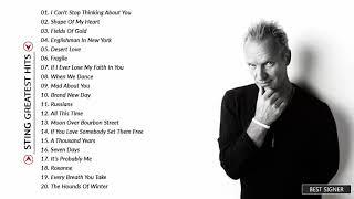 Best Of Sting Live Collection Sting Greatest Hits Playlist Live Songs