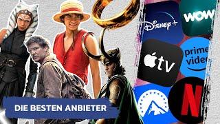 Videostreaming-Anbieter TOPS & FLOPS – Netflix, Disney+, Apple TV+, Prime, Paramount+, WOW