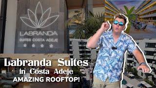 AWESOME HOTEL in Costa Adeje! Labranda Suites Rooftop Bar, Pools & Location in Tenerife 2024 ️