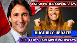  Woah! 4 New Canada PR Pathways Coming In 2025 | RCIP, FCIP & Caregiver Pathways | IRCC