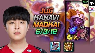 Maokai Jungle Build Kanavi Liandry's Torment Phase Rush - LOL KR GrandMaster Patch 14.17