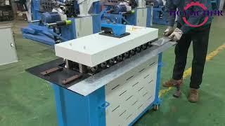 Lock Forming Machine With 9 Rollers