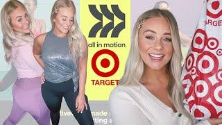 NEW All In Motion Target Try-On Haul & Review | $300 Active Wear Review Mid-Size Body