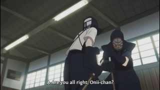 Sword Art Online - Sugu hits Kirito on the head when sparring (HD)