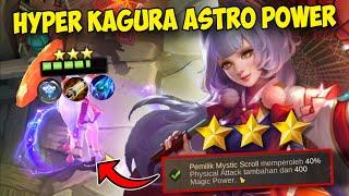 KAGURA HYPER IS BACK !! PAKE RUNE INI JADI MAKIN SAKIT DAMAGENYA !! Combo Magic Chess Mobile Legends