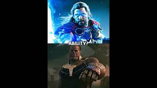thor vs thanos