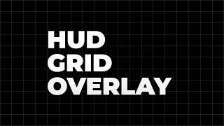 HUD UI Grid Overlay Premiere Pro Presets