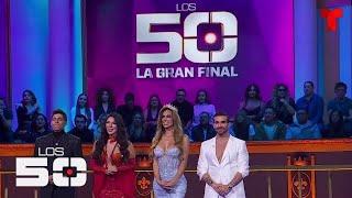 Descubre al cuarto y tercer finalista de la segunda temporada | Los 50 | Telemundo Entretenimiento