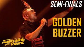 GOLDEN BUZZER - Mitch Tambo Makes AUSTRALIA PROUD | Semi Final | Australia's Got Talent 2019