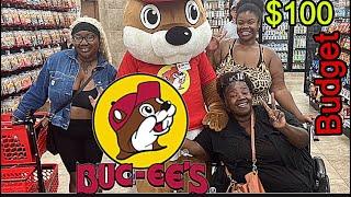 BUC-EE’S THE WORLDS LARGEST GAS STATION SHOPPING SPREE $100 BUDGET | TIKTOSHH