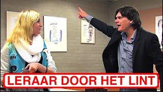 LERAAR GAAT HELEMAAL DOOR HET LINT