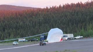 XL-Calibur Beginning of Balloon Inflation July 12, 2022