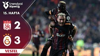 Vestel | Sivasspor (2-3) Galatasaray - Highlights/Özet | Trendyol Süper Lig - 2024/25