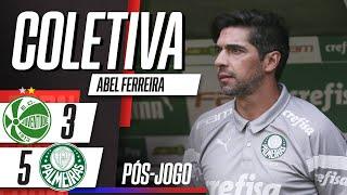 JUVENTUDE 3 X 5 PALMEIRAS | Abel Ferreira fala AO VIVO após o jogo!