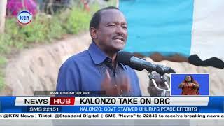 Kalonzo Musyoka laughs off President's Ruto efforts in the DRC conflict