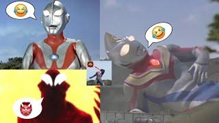 All Ultraman/Dark Ultraman Laughing Moment (1966-2024)