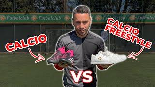 ️CALCIO vs CALCIO FREESTYLE | Ho testato i nuovi scarpini ADIDAS e le FLY 1 WHITE dei Footwork